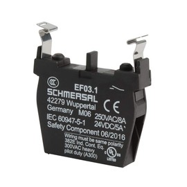 Schmersal, EF03.1, Contact Block 1No 0280040 Ef03