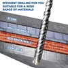 SDS Plus Drill Bit 20 x 260 mm, Professional Concrete