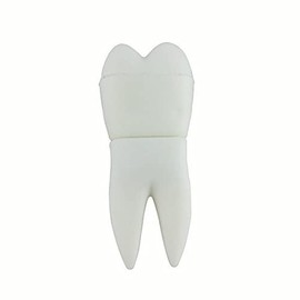 Ulticool - Tooth 16 GB USB - Dentist Dental Hygienist USB Flash Pen Drive - Memory Stick Data Storage - Memory Stick - White