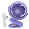 Desk Clip On Fan 3 Wind Speed Safe Design Compact