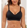 Supportive Nursing Bra for Maternity Breastfeeding Seamless Bralette with Built