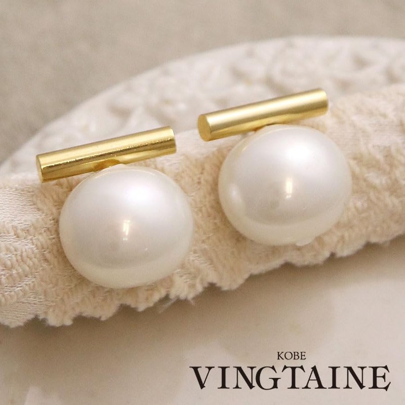 KOBE VINGTAINE P522-G-E Metal Bar, Pearl, Simple, Volume Accessory