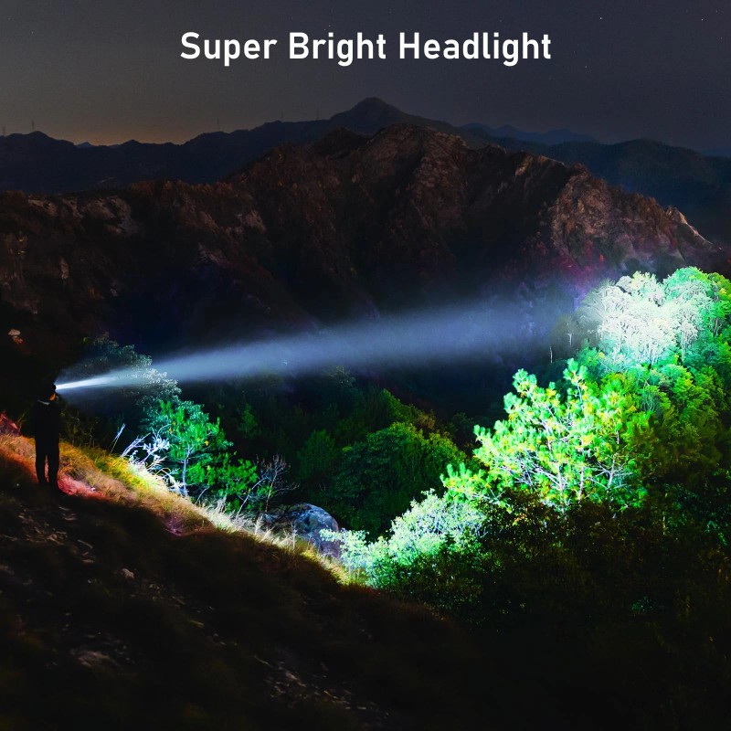 Blukar LED Headlamp Rechargeable,2