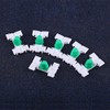 Car Clips, Pack of 50, White, Plastic, Car Strip, Decorative