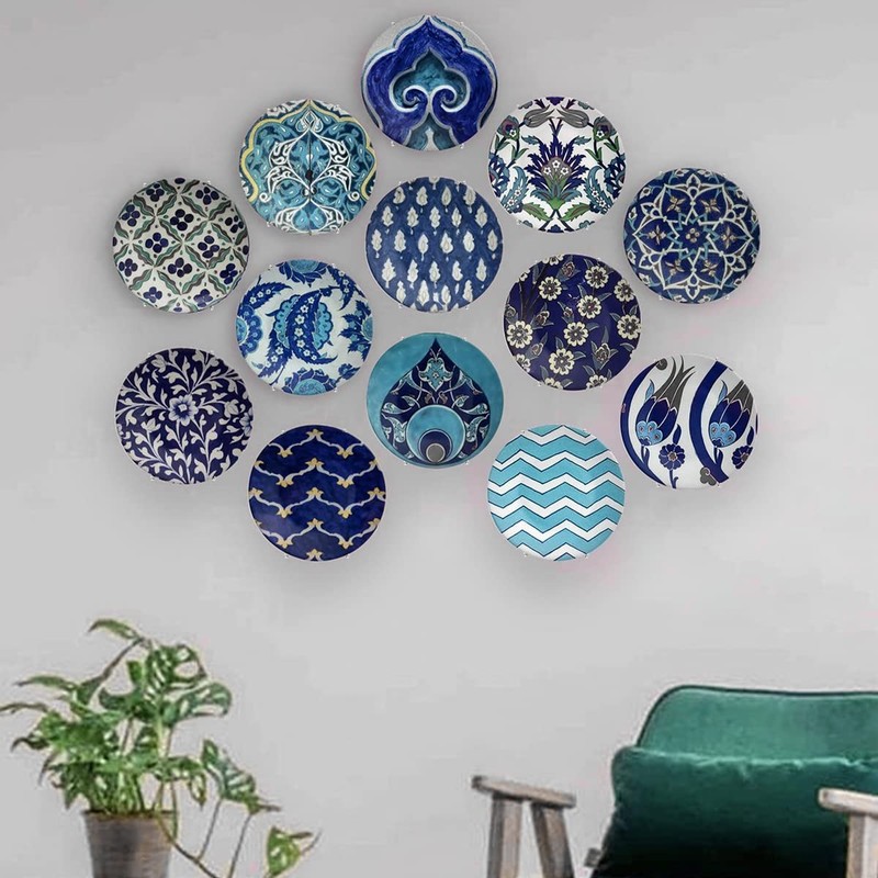 WINSOME Invisible Plate Hangers for Wall | Decorative Dish Display