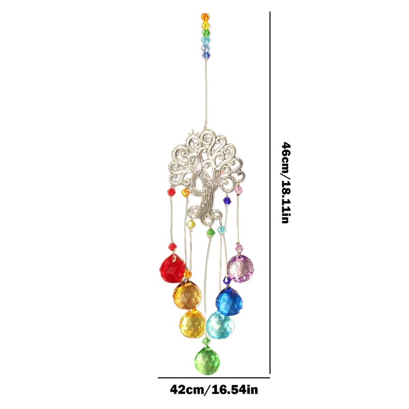 Sun Catchers for Windows, Hangable Crystal Sun Catcher Charm, Aesthetic