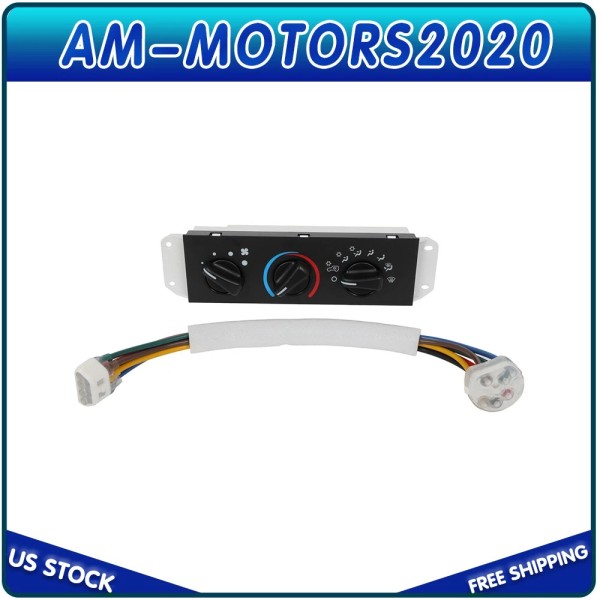 am-motors2020 AC Heater Climate Control Module For 1999 2000-01 2003-2004 Jeep
