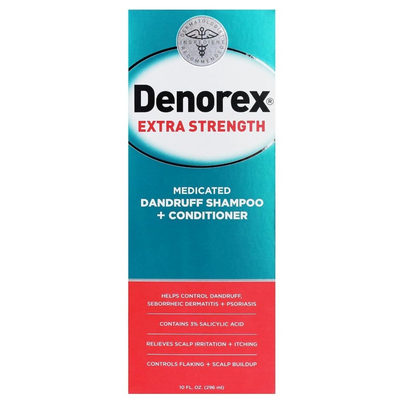 Denorex Extra Strength Anti Dandruff Shampoo & Conditioner Treatment (10oz)