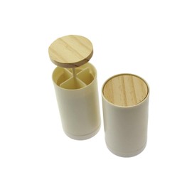 Speed mao Toothpick Toothpick Cotton Swab Container Storage Bottle Set of 2