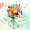 FaCraft Musical Birthday Cards - Music and Light ＆ Blowable