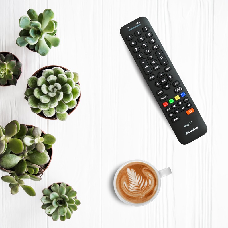 Meliconi Easy 2.1 Universal 2 in 1 Remote Control Replaces