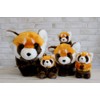 Cute Sale Plush Red Panda Standing Small Z0077