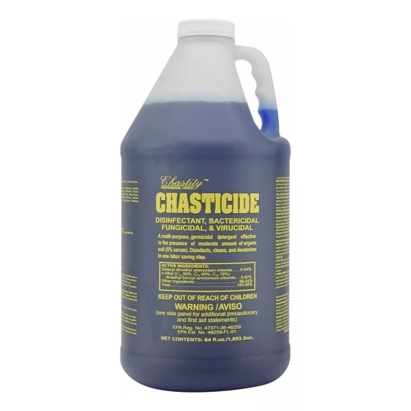 CHASTITY Liquido Desinfectante Chasticide Barberia Estética  1,893ml