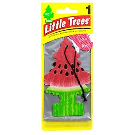 LITTLE TREES Car Air Freshener | Hanging Paper Tree for Home or Car | Watermelon