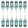 TOOLTENG 1PC Pruning Shears Trimming Scissors, Blades Gardening Hand Pruning Snips, Titanium Coated Precision Bonsai Pruning Shears, Convenient and Efficient Flower Cutters Blue