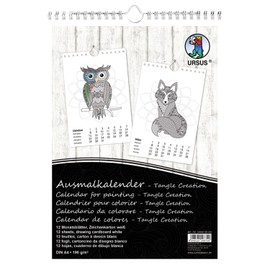 Ursus A4 Colouring Calendar & Stickers