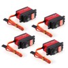 4pcs JX PDI-6221MG Metal Gear Digital Servo 20kg Torque Aluminums