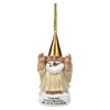 Pacific Giftware Garden Gnome Angel Stone/Hanging Christmas Tree Decoration Figure