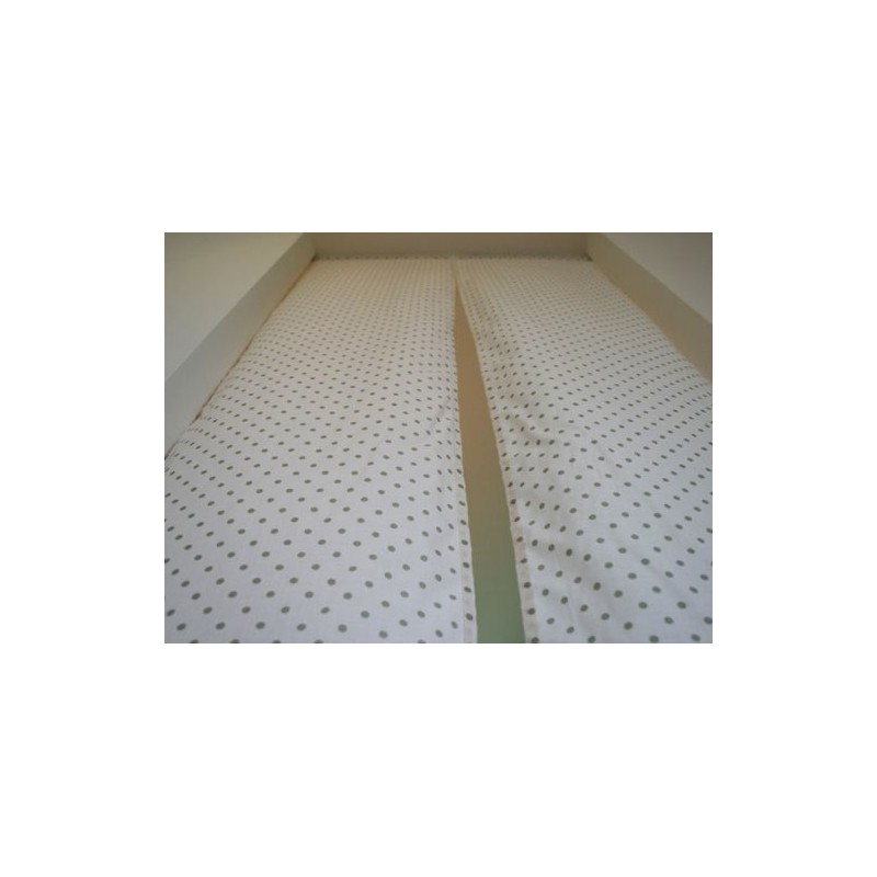sunnydayfabric Flag Organic Cotton Polka Dot Flag Polka Dot Approximately/85