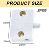 Cupboard Door Switch 1A/250A, Cupboard Light Control Switch, Pressure-sensitive Touch