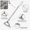 Handheld Hollow Hoe for Weeding & Digging – Steel Garden