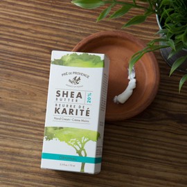 Pre de Provence 20% Natural Shea Butter Hand Cream, For Repairing, Soothing, & Moisturizing Dry Skin, Original Scent, 2.5 oz (5673)