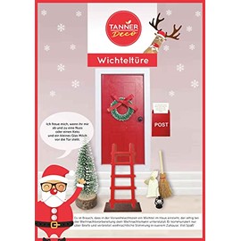 Christian Tanner Decorative Gnome Door / Elf Set / Elf Door Set