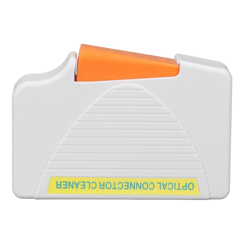 White Fiber Optic Cleaning Box Lightweight SC FC ST LC