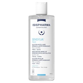 ISISPHARMA SENSYLIA AQUA, Solución Micelar Desmaquillante Hidratante, 400 ml, Todo Tipo de Piel