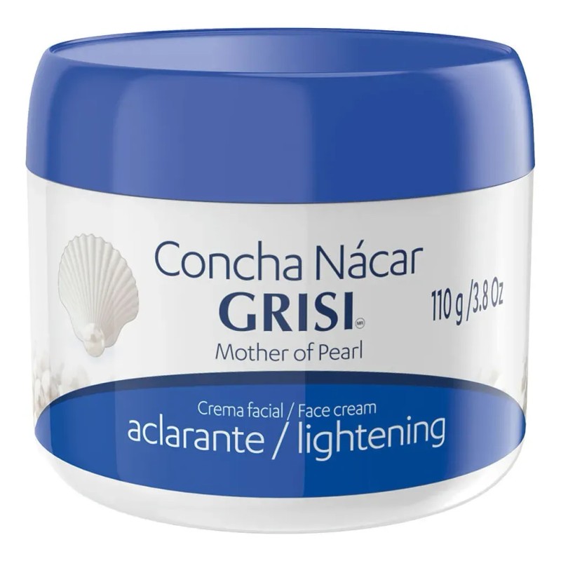 Kit Concha Nácar Grisi Crema Corporal Facial Jabón