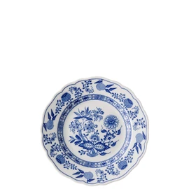 Hutschenreuther 02001-720002-10516 10019 with Onion and Banner design 19 cm, Blue