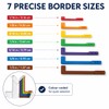 Domefahaso 7‑Pcs Card Making Alignment Guides Set with Case