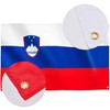 Runesol Slovenia Flag, 91 x 152 cm, Slovenian National Flag,