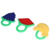 3Pcs Baby Teething Toys Lovely Fruit Shape Teeth Discomfort Relief