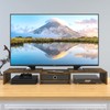 WESTREE Dual Monitor Stand Riser with Drawer, 3 Shelf Computer