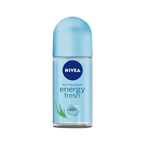 Nivea Energy Fresh Deodorant Roll-On, 1.7 Fluid Ounce