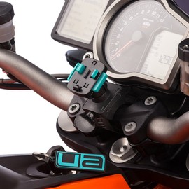 Ultimateaddons Motorcycle Handlebar Swivel Helix Strap with Ball Attachment