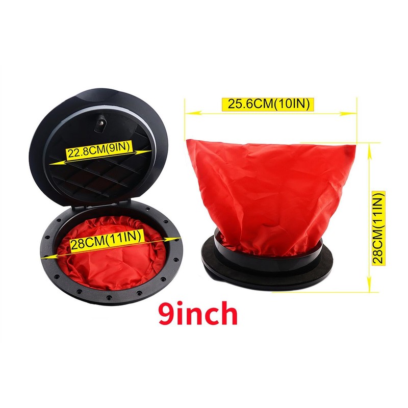6/8/9/11/20Inch Round Hatch Cover Deck Plate ABS Accessories Hatch Cover