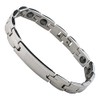 Silver KYASYA Hematite Bracelet, Stainless Steel, Bangle, Silver Chain, Bracelet,