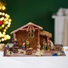 VBS Miniature Manger Approx. 7 cm wooden Christmas Nativity Scene