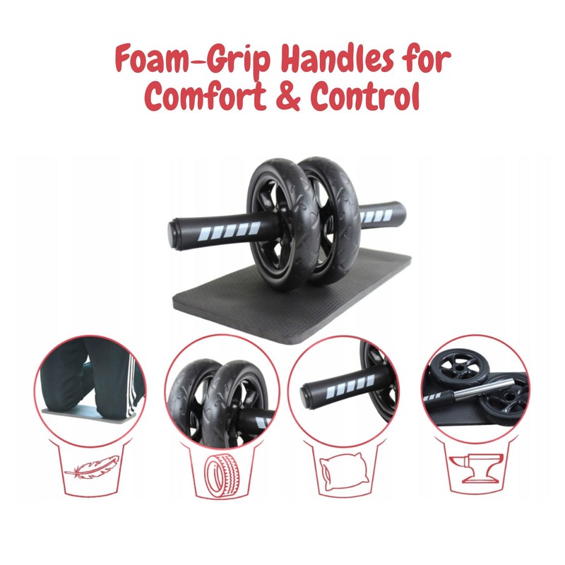 Ab Roller Wheel, Abs & Core Workout Equipment for Home