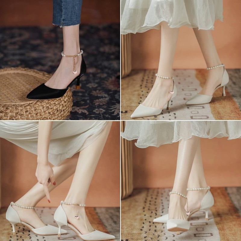RICISUNG Shoe Strap, Pumps, Bands, Shoe Straps, Prevents Slipping, Adjustable