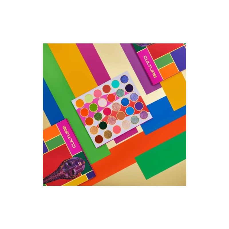 Juvia's Place Culture Eyeshadow Palette, 30 West African Inspired Bold