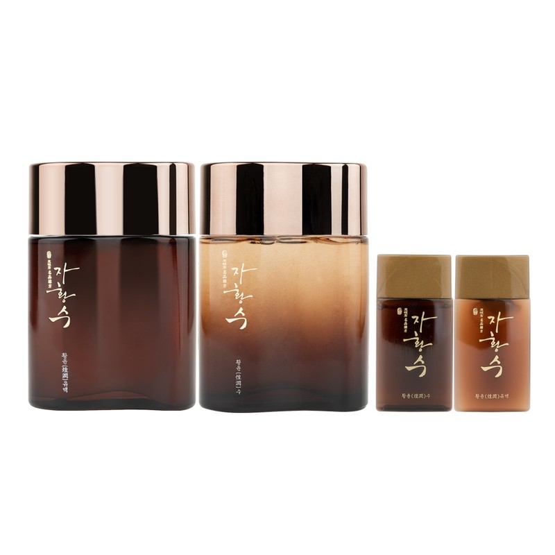 Jahuangsu Hwangyun Luxury Men’s Skin & Lotion 2-piece Set Moisturizing