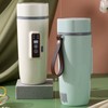 350ml Electric Travel Kettle with Digital Display Non Slip Waterproof