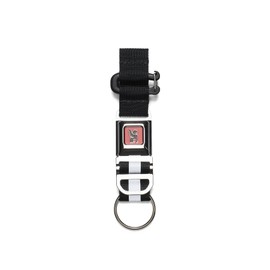 Chrome Industries Mini Buckle Keychain – Quick-Release Seatbelt Closure Keyholder – Silver