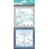 Papier House PRODUCTIONS shkr-0006e Shaker Beach Shaker (Pack of 3)