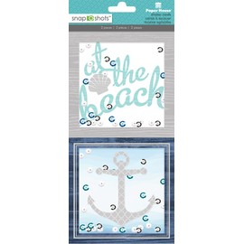 Papier House PRODUCTIONS shkr-0006e Shaker Beach Shaker (Pack of 3)