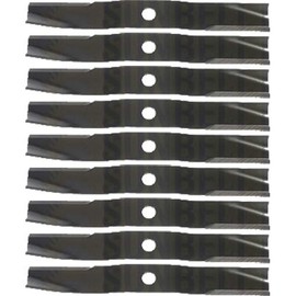 (9 Pack) Premium High Lift Replacement XHT Lawn Mower Blade Fits Kubota K564734330 | 20.5625" x 2.5" / 1.125" Hole