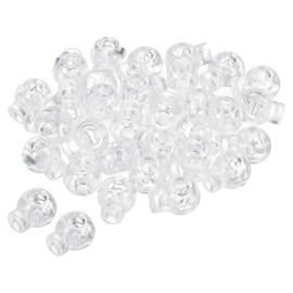 PATIKIL Cord Locks, 30 Pack Ball Spring Toggle Stopper for Drawstring Bag Shoelaces, Translucent